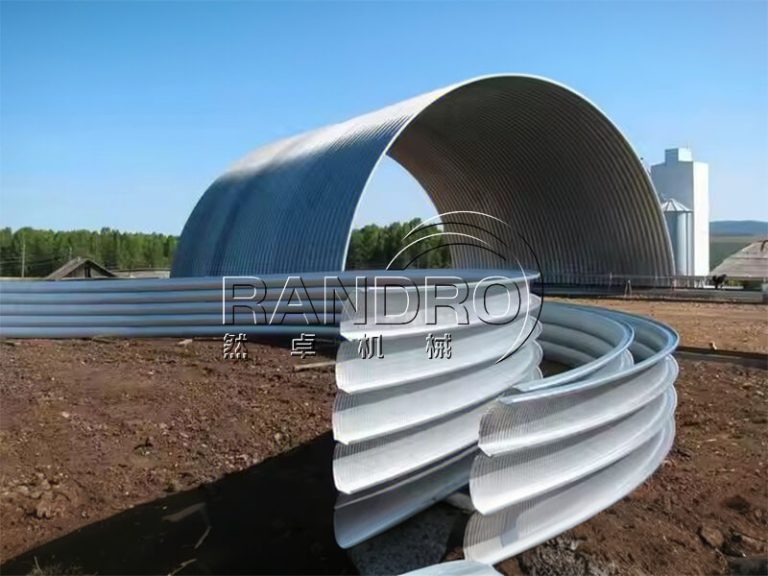 beamless arch roof roll forming machine